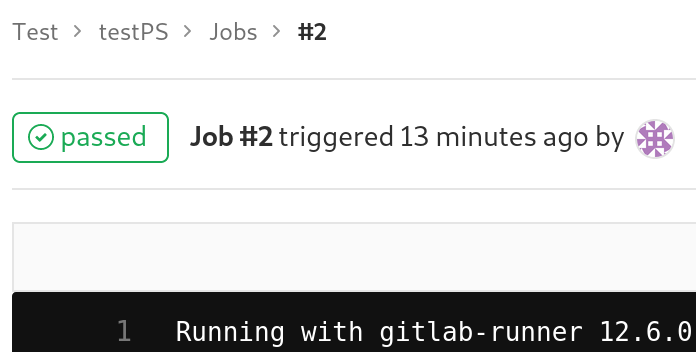 Powershell + Gitlab